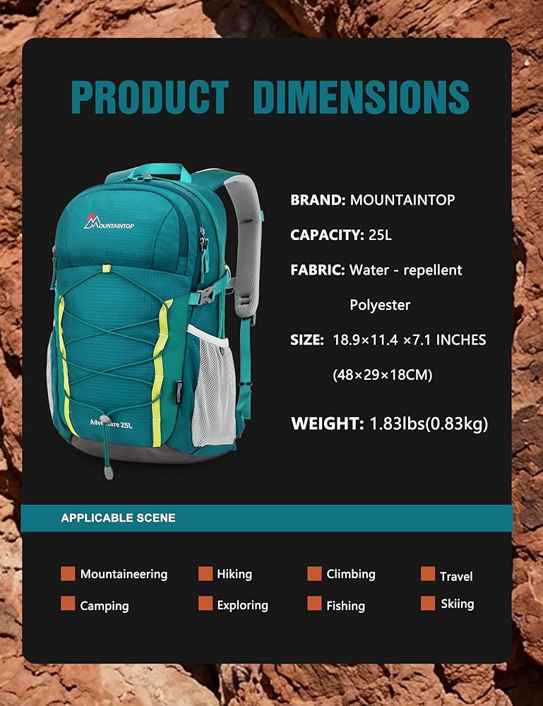 【数量限定】[マウンテントップ] 登山リュック 40L/25L 大容量 レインカ Amazon.co.jp: マウンテントップ(Mountaintop) 登山 リュック 40L/25L